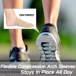 pkk traders Flat Arch Support Socks Sleeves Pad - For Foot Pain Relief/For Flat Feet 1 pair image 5