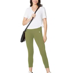 vstar Cropped Stretchable Leggings image 1