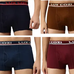 Pack of 4 Solid Men Brief-image-50