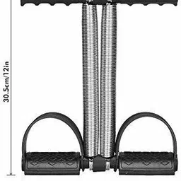 awarefit Double Spring Tummy Trimmer Ab Exerciser Fitness Equipment for men and women Ab Exerciser image 2