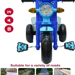 joyride Tricycle Ride on Scooter For Kids BLUE Java Tricycle Smart Design Ride On Tricycle image 3