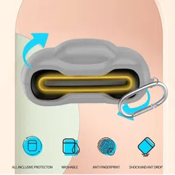 Toriko Silicone Press and Release Earbuds Case For GOBOULT UFO, GOBOULT Mustang Torq, GOBOULT Astra image 4