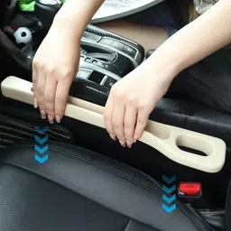 selifaur BGG400 2 Pcs Light Weight Car Seat Gap Filler (New storage slot)Tiago 2019 Trunk Organizer image 3