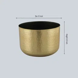 decor darling Iron Gold Desk Pot image 3