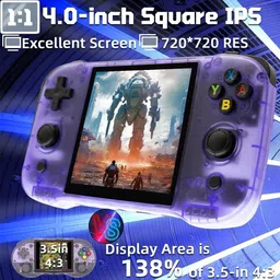 virat creation R46S Retro Game Box Classic Video Games Portable Handheld Pocket Console, 64 GB with Yes image 2