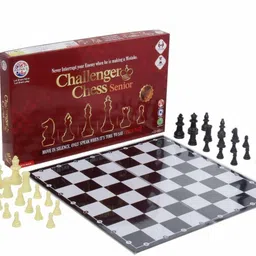 hgamy Challenger Chess Jumbo Strategy Game 10 cm Chess Board image 2
