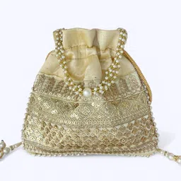 Women Gold Potli-image-3