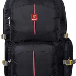 sky spirit LARGE 55L TRAVEL BACKPACK FOR OUTDOOR SPORT HIKING Rucksack - 50 L (black) Rucksack - 50 L image 3