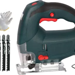 Jigsaw Small And Portable Electric Saw Home DIY Woodworking Home Hand Saw Pull Power Tools Woodworking Machinery With 10Pc Blade Handheld Tile Cutter-image-31