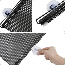 krujyam Rear Window, Side Window Sun Shade For Maruti Suzuki, Hyundai, Honda, Tata image 2