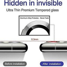 SCRENZO Back Camera Lens Ring Guard Protector for Nothing 2A Plus, Camera Protector For Nothing Phone (2a)Plus image 5