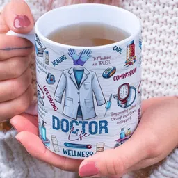 mba gift wala Printed Doctor Cup gift, Medico, Dr. & Medical Students, Doctor Ceramic Coffee Mug-picture-42