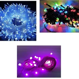 nirvair 36 LEDs 13 m Multicolor Steady Strip Rice Lights-picture-12