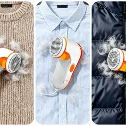 zephyrwave Lint Remover Machine with Removable Waster, Cleaning Brush and Sharp BladeA15 Lint Roller image 1