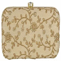 d'vine luxe Casual Gold Clutch-picture-11