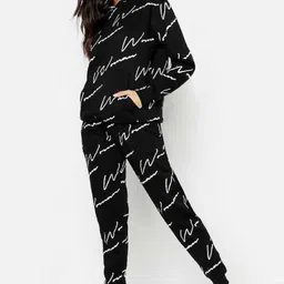 woomn Solid Women Track Suit-picture-17