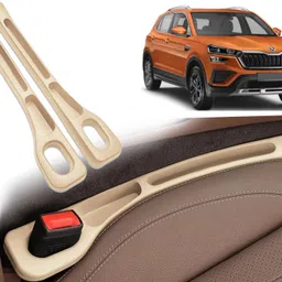 selifaur BGG352 2 Pcs Light Weight Car Seat Gap Filler (New storage slot)Kushaq Trunk Organizer-picture-10