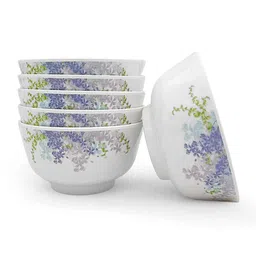 superware Katori Set - Monet (3.5") , Stain Free, Glazed Finish, Pure Melamine ,6 Nos. image 3