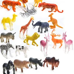 halo nation Jungle Animals in Forest Layout Zoo Animal Wild Animal Forest Animal 20Pc Animal image 5