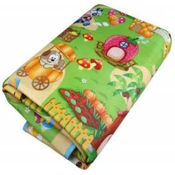 teakwood Plastic Baby Play Mat image 3