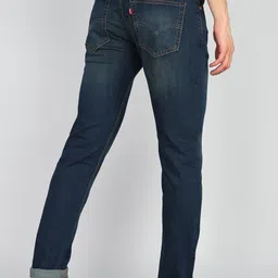levi's 511 Men Slim Mid Rise Blue Jeans image 4
