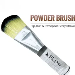 a1 cosmatic Foundation Blender Brush for Makeup | Synthetic Fibres | Easy Blending image 2