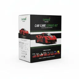 cayden Wax:Interior&glass Cleaner:Tyre Shiner:Shampoo:Dashboard:Applicator Combo image 5