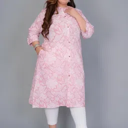 attiris Women Printed Cotton Blend Straight Kurta-picture-12