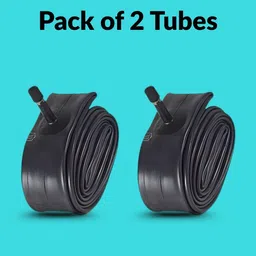 fcc racing Ralson 700×23C Bicycle Tubes | Pack of 2 Durable Cycle Tubes for Road Bikes Pack of 2 Tubes (700*23C) For Bicycle image 3