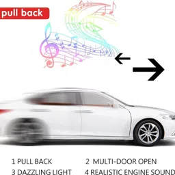 zhask 1:32 Diecast Lexus LS500 Alloy Metal Pull Back Car [COLOR AS PER AVAILABILITY] image 4
