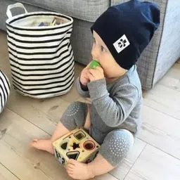 Baby Knee Safety Pads For Unisex Toddler Crawling Elbow Protector Multicolor Baby Knee Pads-image-2