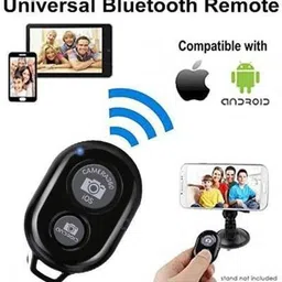 EWELL Wireless Bluetooth Shutter Remote Compatible Selfie Stick & Tripod All Mobile Camera-CCamera Remote Control image 3