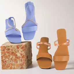 sayera Women Heels Sandal image 3