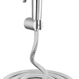 spazio ABS County Health Faucet With SS-304 Grade 1 Meter Flexible Tube Faucet Set-picture-29