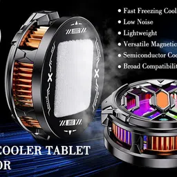PAPLAJ ENTERPRISES Fs03-Mobile Cooler|Semiconductor Technology|Instant Gaming Fan|Mobile Cooling 1 Fan Cooling Pad image 2