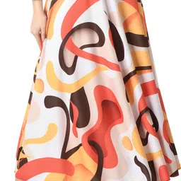 vagisha Women Printed Flared Multicolor Skirt-picture-27