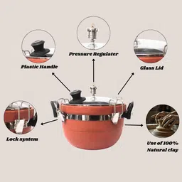 terra charms EcoCooker 3L 3 L Pressure Cooker image 4