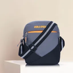 world speed Blue Men & Women Sling Bag Chest Bag for Men & Women Medium Cross Body Messenger for Men & Women-picture-12