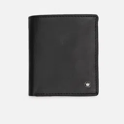 louis philippe Men Formal Black Genuine Leather Wallet image 2