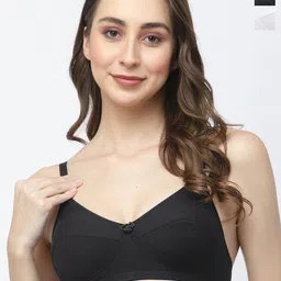 College Girl Pack Of 2 Full Coverage Cotton Everyday Bra With All Day Comfort image 1