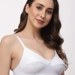 College Girl Pack Of 2 Full Coverage Cotton Everyday Bra With All Day Comfort image 4