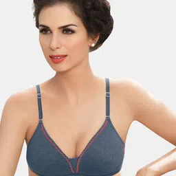 Dazzle Women Navy Blue Bra-picture-14