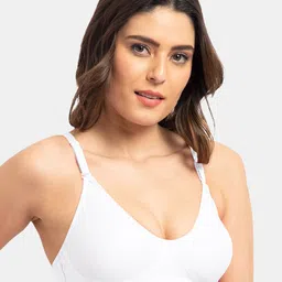 Tweens Set Of 3 Black & White Solid T-Shirt Bras - Wireless Non-Padded image 3