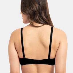 Tweens Set Of 2 Black & White Solid T-Shirt Bras - Wireless Non-Padded image 5