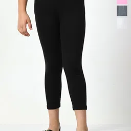 BAESD Girls Pack Of 4 Regular Fit Capris-picture-44