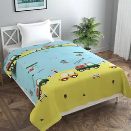 MORADO Yellow & BLue Printed Duvet Cover-picture-29