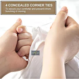 RRC Purple & Orange-colored Printed Super Soft Single Duvet Cover with Zipper image 3