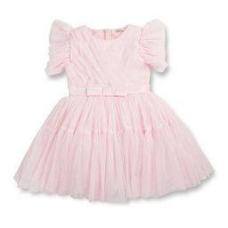 Gini and Jony Girls Embellished Flutter Sleeve Gathered & Pleated Silk Fit & Flare Dress-picture-39