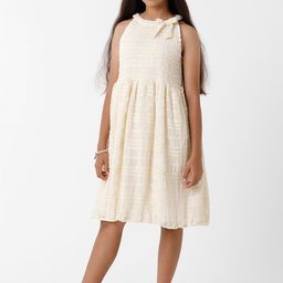 KATE & OSCAR Self Design Net Dress-picture-24