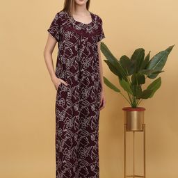 Sweet Dreams Printed Maxi Nightdress-picture-43